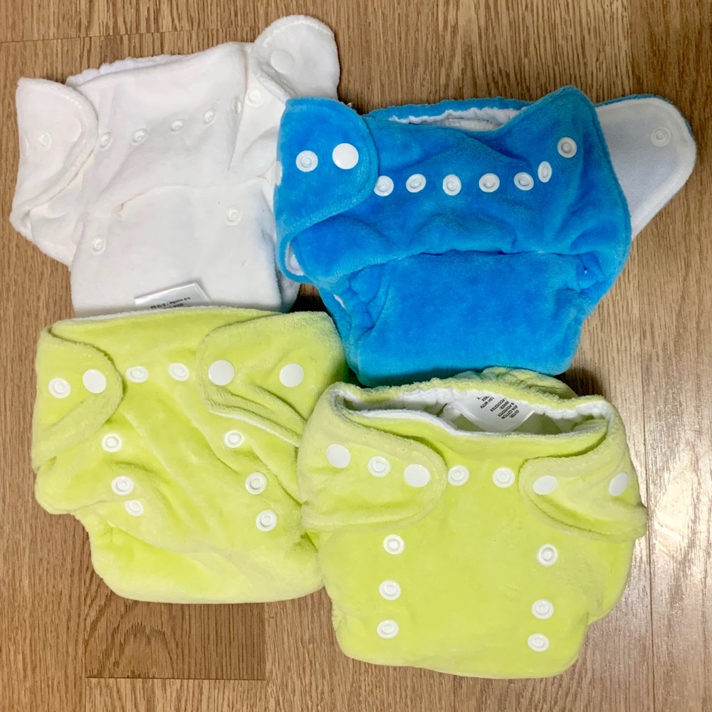 Thirsties Duo Fab Snap Cloth Diapers - pack of 4